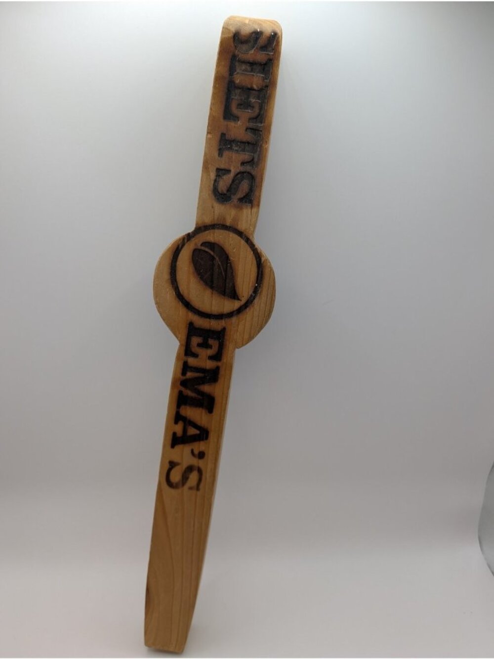 SIETSEMA'S Tap Handle Natural Wood Beer Kegerator RARE Grand Rapids Michigan - Picture 5 of 8